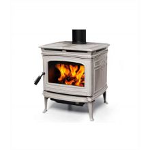 Чугунная печь камин Pacific Energy Alderlea T5 Classic Antique White