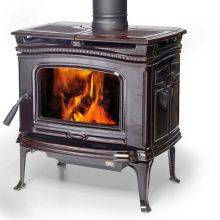 Чугунная печь камин Pacific Energy Alderlea T4 MAJOLICA BROWN CD