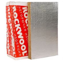 Базальтовая вата фольгированная Rockwool 1000х600х30 (6 штук/упаковка)