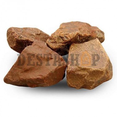 Камень Яшма сургучная шлифованный ведро 10 кг Характеристики