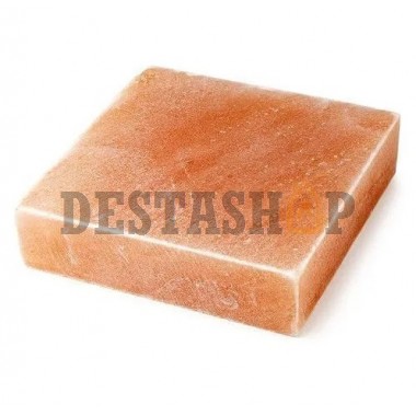 Плитка гималайской розовой соли 200x200x25 мм шлифованная