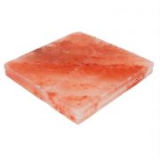 Плитка гималайской розовой соли 200x200x25 мм шлифованная с пазом