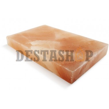 Плитка Гималайской соли шлифованная 20 x 10 x 2,5 см