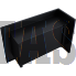 Биокамин Kratki DELTA/L/700 угловая, TUV