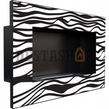 Биокамин Kratki Delta Zebra 400x600