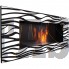 Биокамин Kratki Delta Zebra 400x900, TUV
