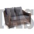 Двухместный диван из ротанга Кон Панна Характеристики