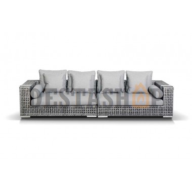 Модульный диван Канти, светло-серый Скидка