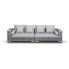 Модульный диван Канти, светло-серый