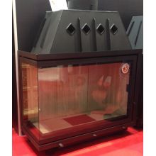 Каминная топка EcoKamin Альфа 1000 два стекла