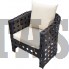 Комплект дачной мебели KM-0008 черный Доставка по РФ