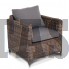 Кресло из ротанга Макиато, коричневое Характеристики
