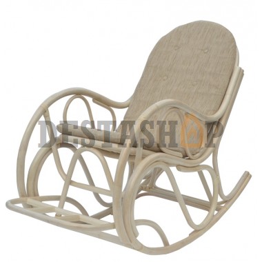 Кресло качалка из ротанга с подножкой Характеристики