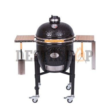 Керамический гриль Monolith Le Chef Pro 1.0 Black с пристольями