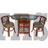 Обеденный комплект стол и два стула Характеристики