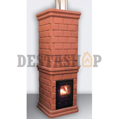 Теплоемкая кирпичная печь КИВ-30