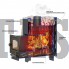 Дровяная печь для бани Везувий Русичъ Антрацит 16 Панорама "М" 2022 Скидка