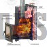 Дровяная печь для бани Везувий Скиф с парогенератором, ковка (210) "М" Доставка по РФ