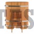 Купель для бани и сауны Bentwood овальная из сращенных ламелей лиственницы (0,59Х1,06 H=1,2)