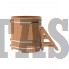 Купель для бани и сауны Bentwood угловая из дуба (1,10Х1,10 H=1,20)