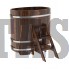 Купель для бани и сауны Bentwood овальная из лиственницы (0,76Х1,16 H=1,20)