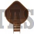 Купель для бани и сауны Bentwood угловая из дуба (1,31Х1,31 H=1,40)