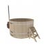Купель для бани и сауны Bentwood с подогревом (D=2,1 H=1,2) c наружной печкой, стандарт
