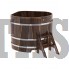 Купель для бани и сауны Bentwood угловая из лиственницы (1,31Х1,31 H=1,0)