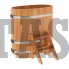 Купель для бани и сауны Bentwood овальная из сращенных ламелей лиственницы (0,59Х1,06 H=1,1) Характеристики