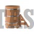Купель для бани и сауны Bentwood овальная из дуба (1,02Х1,68 H=1,40)