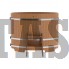 Купель для бани и сауны Bentwood овальная из дуба (0,80Х1,42 H=1,10)