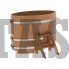 Купель для бани и сауны Bentwood овальная из дуба (0,80Х1,42 H=1,0)