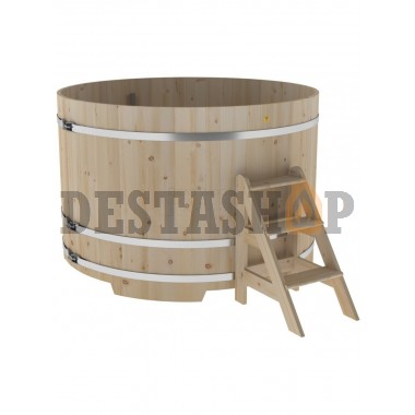 Купель для бани и сауны Bentwood круглая из кедра (D=1,80 H=1,20)