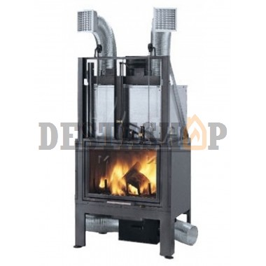 Каминная топка Palazzetti Ecomonoblocco 64 V08 frontale