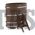 Купель для бани и сауны Bentwood овальная из дуба (0,80Х1,42 H=1,40)