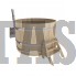 Купель для бани и сауны Bentwood с подогревом (D=1,5 H=1,0) с наружной печкой, стандарт