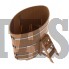 Купель для бани и сауны Bentwood овальная из дуба (1,15Х1,83 H=1,40)