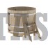 Купель для бани и сауны Bentwood круглая из кедра (D=1,17 H=1,0)