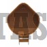 Купель для бани и сауны Bentwood угловая из лиственницы (1,31Х1,31 H=1,10)