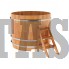 Купель для бани и сауны Bentwood круглая из сращенных ламелей лиственницы (D=1,50 H=1,2)