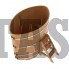 Купель для бани и сауны Bentwood овальная из лиственницы (1,15Х1,83 H=1,40)