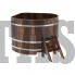 Купель для бани и сауны Bentwood угловая из лиственницы (1,53Х1,53 H=1,0)