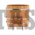 Купель для бани и сауны Bentwood круглая из сращенных ламелей лиственницы (D=1,17 H=1,0)
