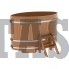 Купель для бани и сауны Bentwood овальная из дуба (1,08Х1,75 H=1,10)