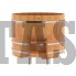 Купель для бани и сауны Bentwood круглая из сращенных ламелей лиственницы (D=1,50 H=1,1)