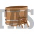 Купель для бани и сауны Bentwood овальная из лиственницы (1,02Х1,68 H=1,10)
