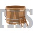 Купель для бани и сауны Bentwood круглая из лиственницы (D=1,50 H=1,10)
