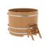 Купель для бани и сауны Bentwood круглая из лиственницы (D=1,50 H=1,10)