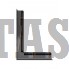 Вентиляционная решетка Kratki Люфт угловая левая стальная 60 Доставка по РФ