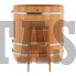 Купель для бани и сауны Bentwood круглая из сращенных ламелей лиственницы (D=1,17 H=1,2) Характеристики